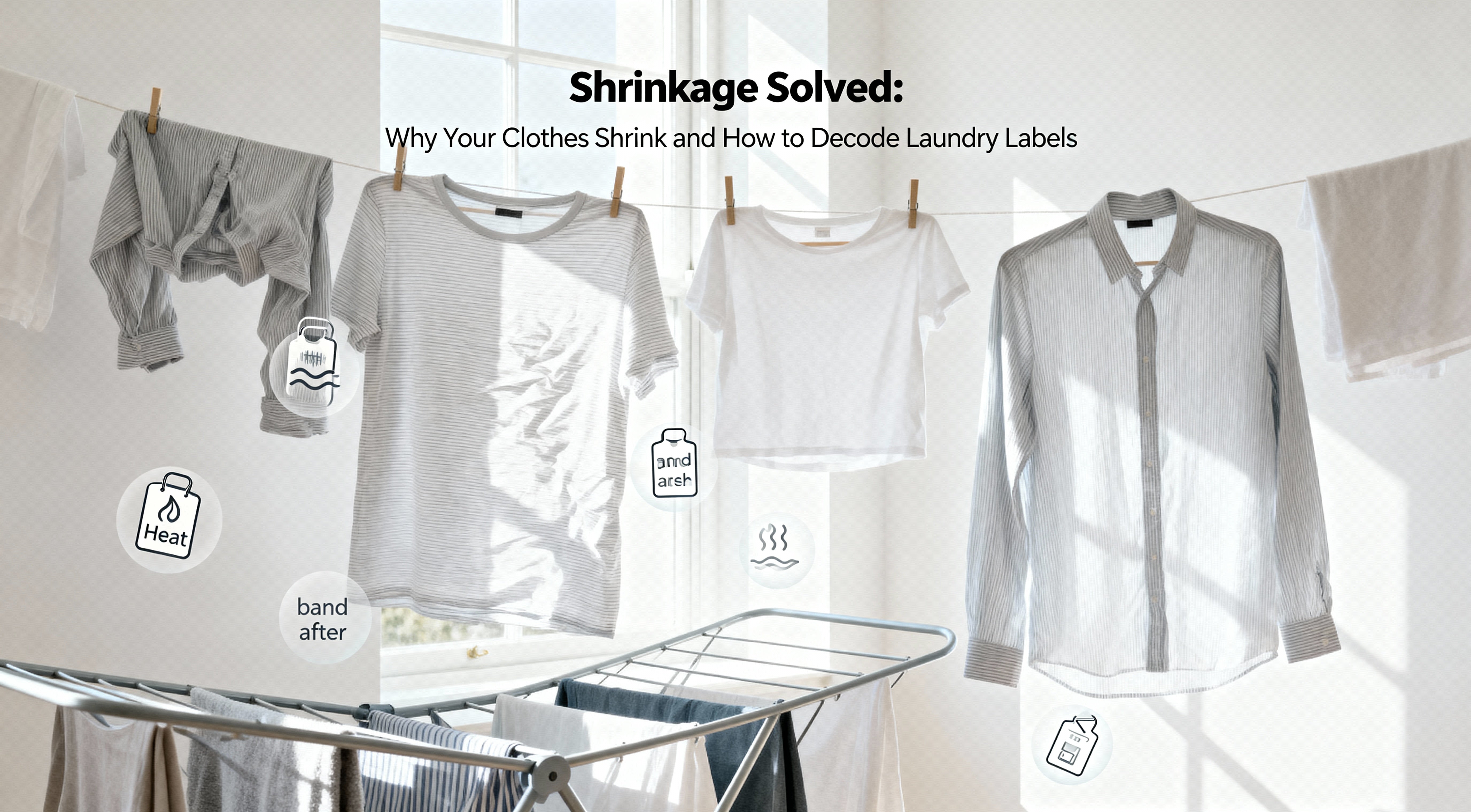 Shrinkage Solved: Why Your Clothes Shrink and How to Decode Laundry Labels (The Ultimate Fabric Care Guide)